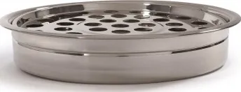 Plateau à vin 40 verres, argenté - [article de sainte cène]