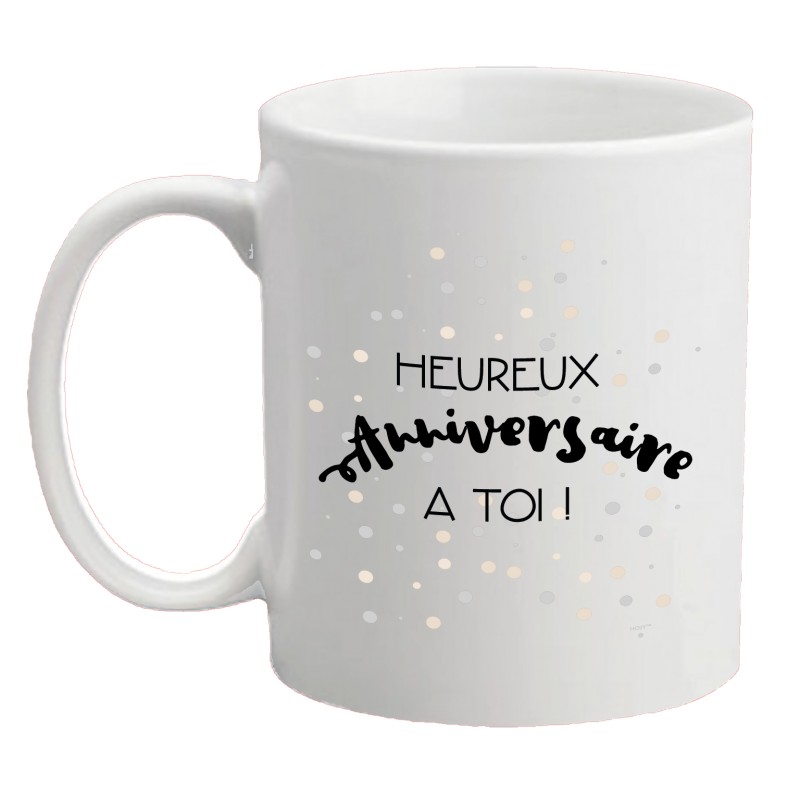 Mug "Fortifie-toi…" 2 Timothée 2.1 - Heureux anniversaire