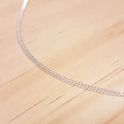 Chaîne Gourmette Argent 4.17 g - 50cm