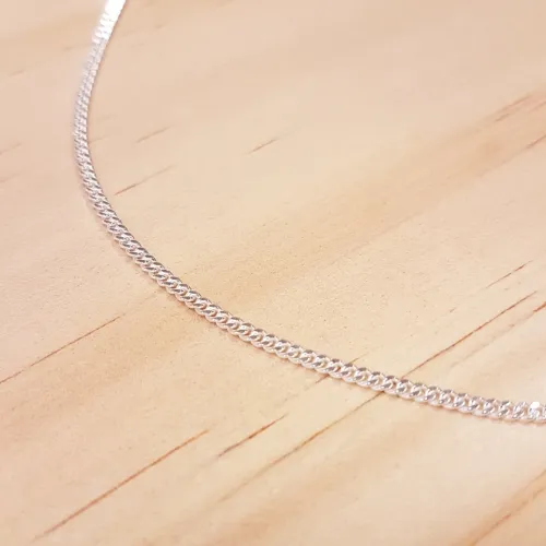 Chaîne Gourmette Argent 4.17 g - 50cm