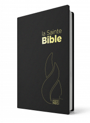 Bible Segond NEG, Compacte, Noire - Couverture Souple, Flexa - Segond ...