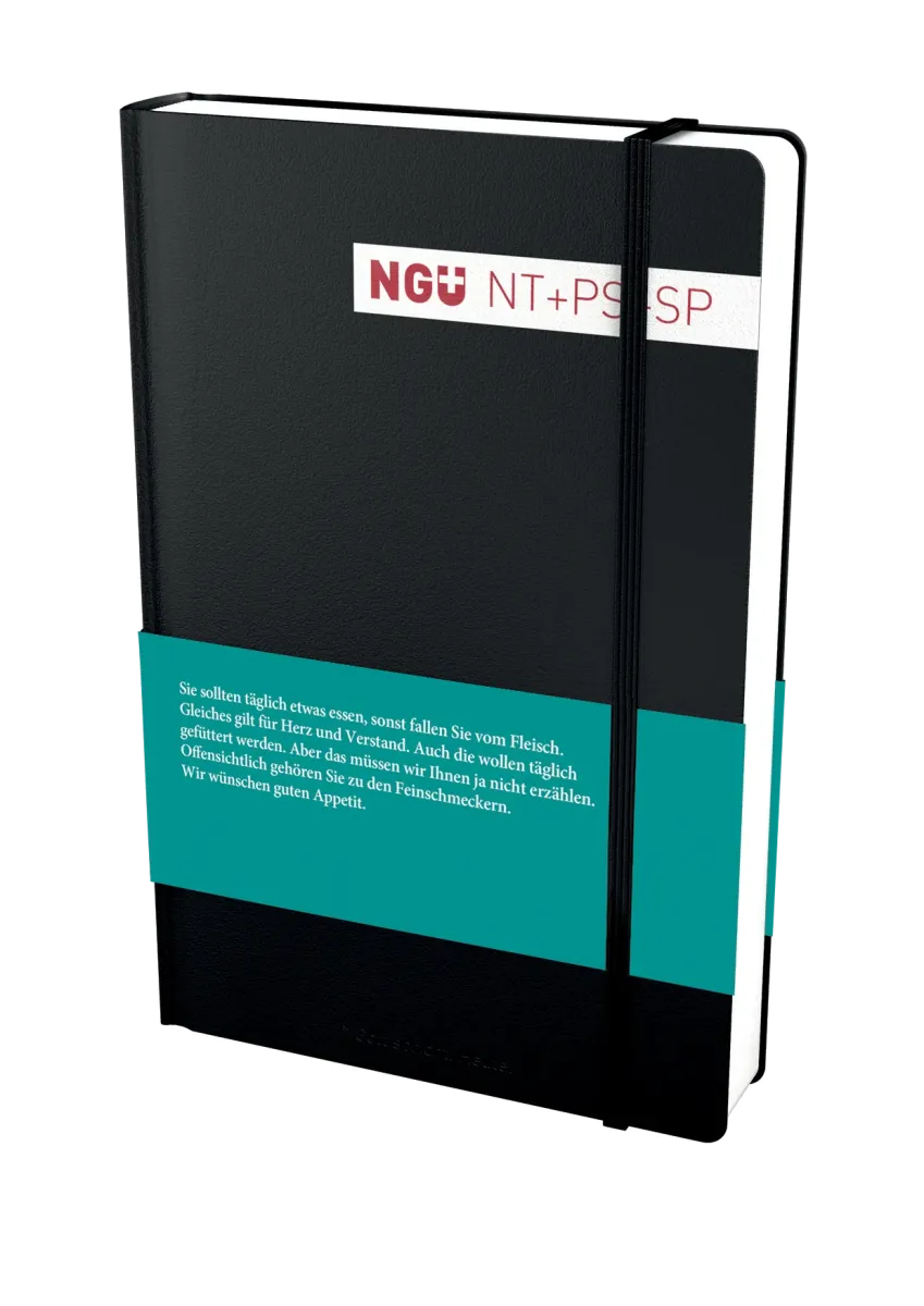 Allemand, NGÜ - Nouveau Testament avec Psaumes et Proverbes - Edition à gros caractères, rigide...