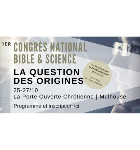 Clé USB du Congrès National Bible et Science - La question des orgines