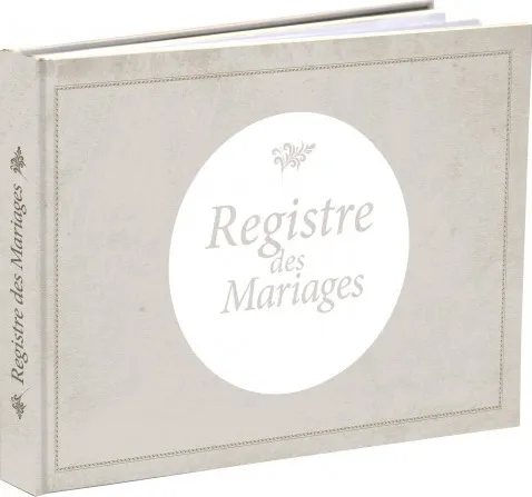 Lot de 3 registres : Mariages, Baptêmes & Présentations