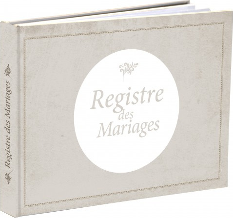 Lot de 3 registres : Mariages, Baptêmes & Présentations