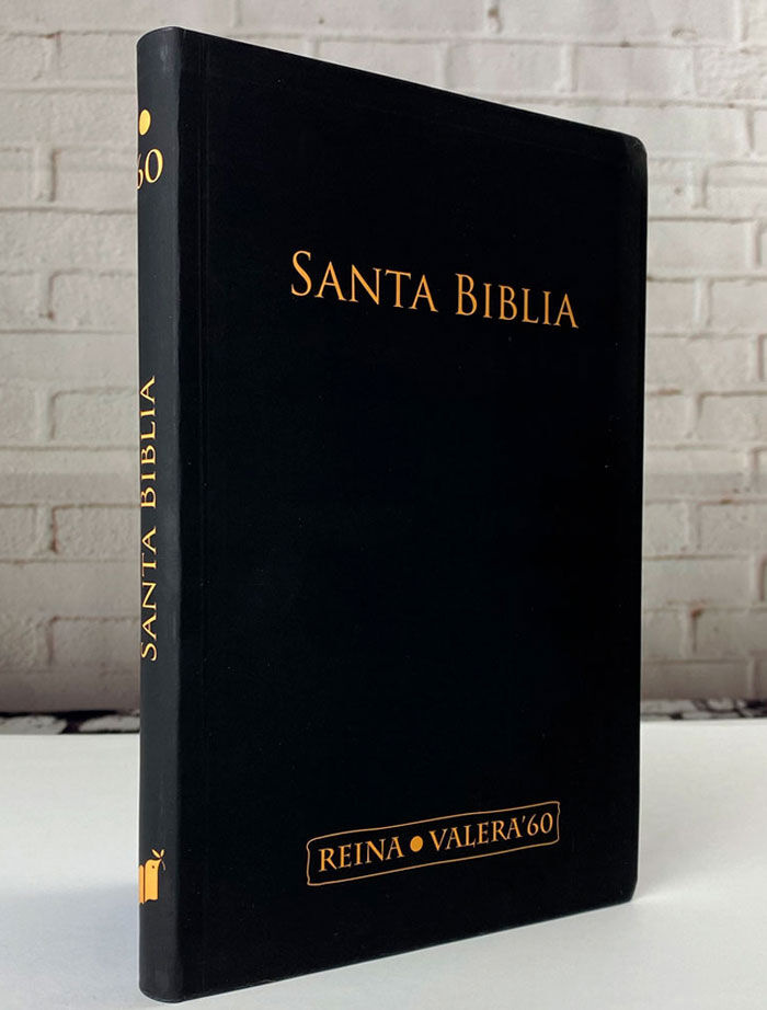 Espagnol, Bible Reina Valera 1960, noir, semi-rigide - Grand format