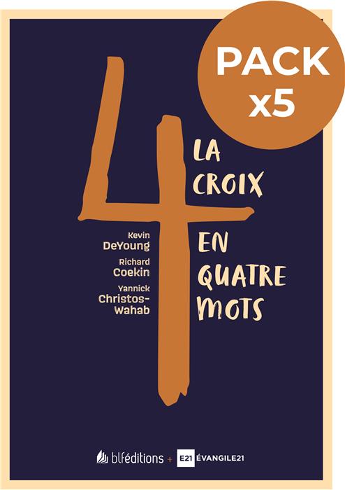 Croix en quatre mots (La) - [pack de 5]