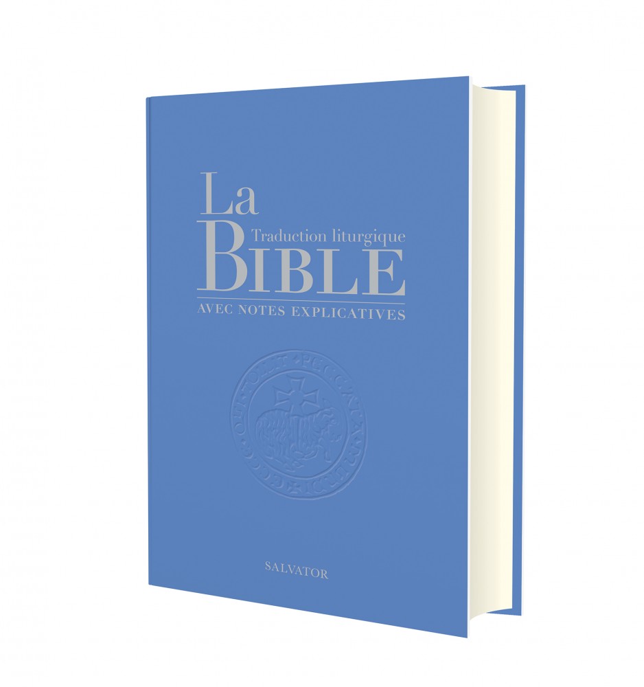 Bible, Traduction Officielle Liturgique - bleue, avec notes explicatives & couverture cartonnée