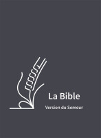 Bible Semeur 2015, compacte, couverture textile semi-souple bleue marine - tranche blanche