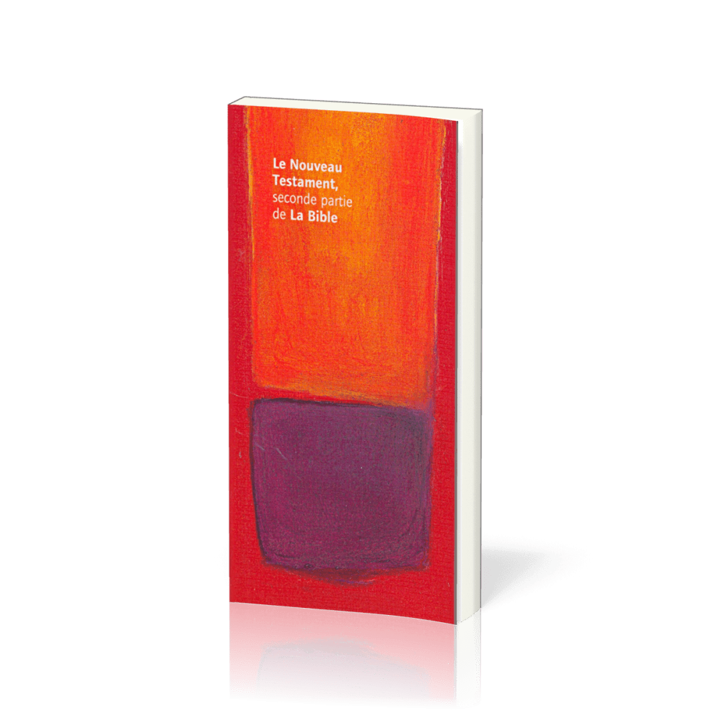 Nouveau Testament Darby, de poche, orange et rouge - broché 
