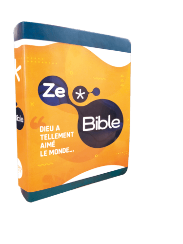 ZeBible, NFC avec Deutérocanoniques - Couverture souple en similicuir bleu