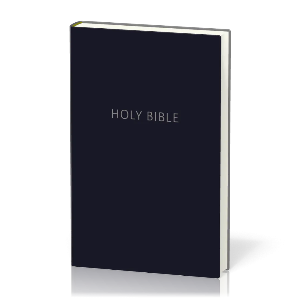 Anglais, Bible NKJV, Pew Bible, cartonnée, bleue