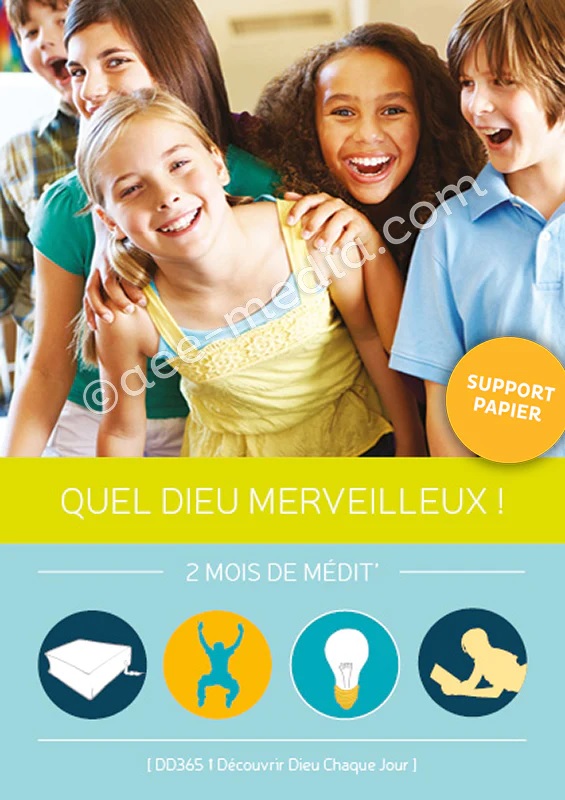 Quel Dieu merveilleux ! - Découvrir Dieu chaque jour carnet No 1 (8-12 ans)