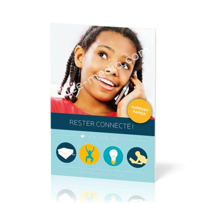 Rester connecté ! - Découvrir Dieu chaque jour carnet No 3 (8-12 ans)