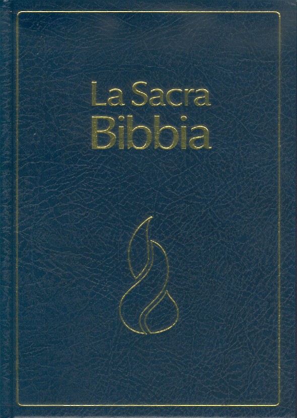 ITALIEN, BIBLE NR, ETUDE A PARALLELES, RIGIDE BLEU