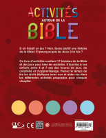 Activités autour de la Bible - 100 activités incluant des stickers pour les 4-7 ans