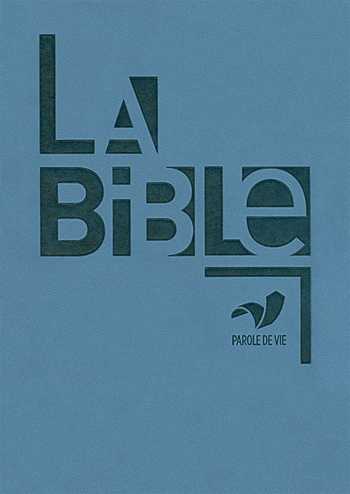 Bible Parole de Vie, compacte, bleue - couverture souple, vivella, sans deutérocanoniques