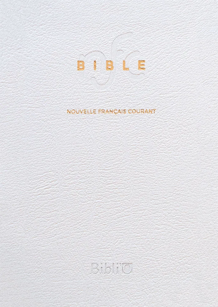 Bible Nouvelle Français Courant de mariage, compacte, avec deutérocanoniques - couverture souple...