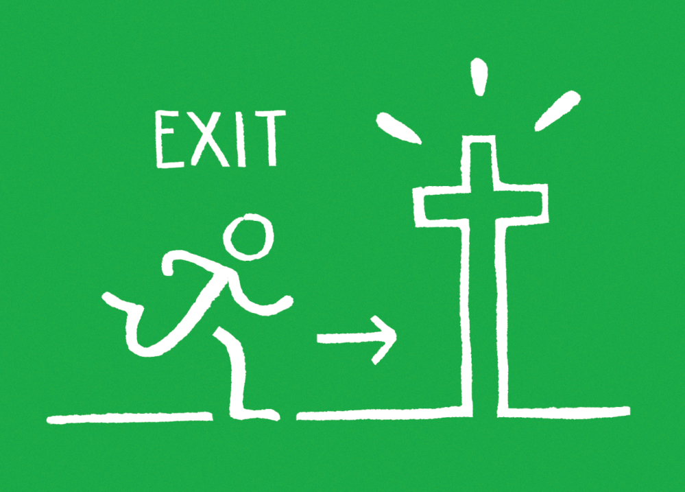 Exit / Dieu parle encore aujourd'hui - Uniquement par 100 ex - Série "Croire et Voir"