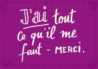 J'ai tout ce qu'il me faut, merci / Même la vie éternelle - Uniquement par 100 ex. [série Croire...