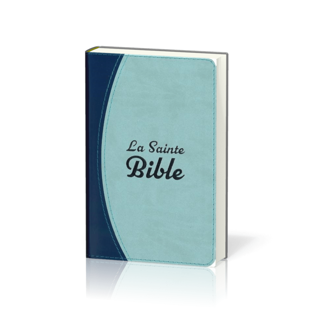 French Bible (Segond 1910) - Vinyl Blue - The KJV Store