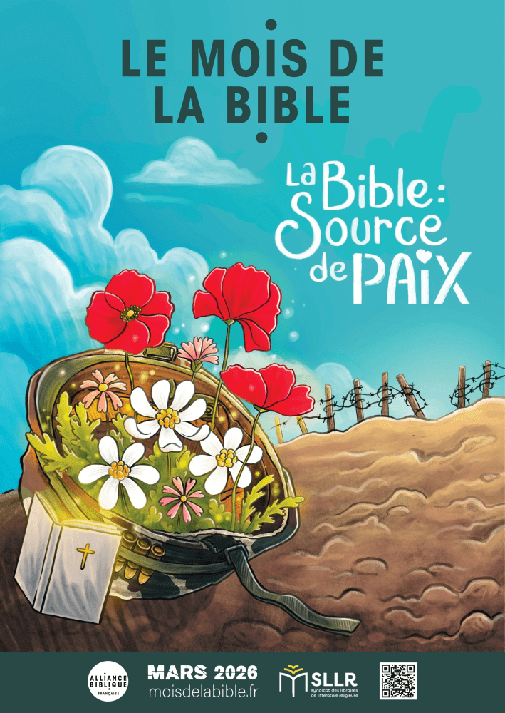  Le mois de la Bible 
 Cette année, le thème du mois de la Bible est « La Bible : source de paix », voici notre sélection : 