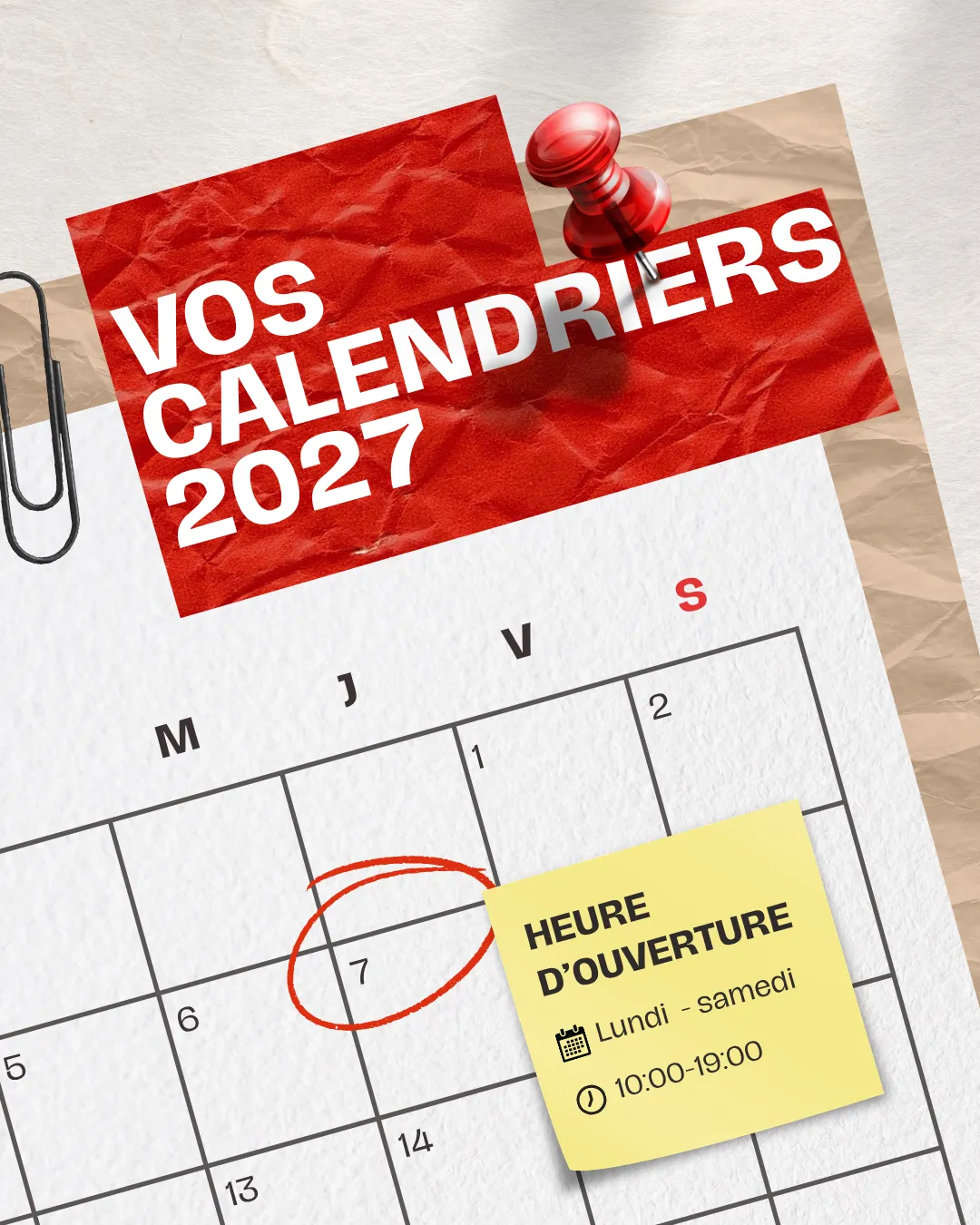   Calendriers 2027  